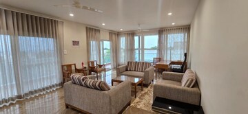 Living Room in 4 BHK Apartment at Grand View Jubilee Hills, Jubilee Hills – for Rent