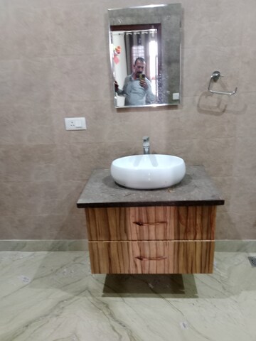 Bathroom in 2 BHK Builder Floor at Huda – for Rent