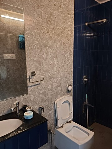 Bathroom in 2 BHK Apartment at Jai Ashoka CHS, Goregaon East – for Rent