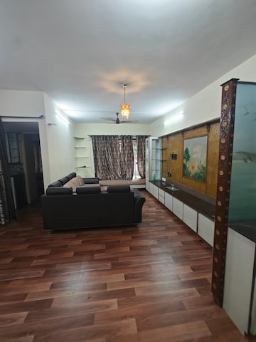 Living Room in 2 BHK Apartment at Harbour Court, Nerul Sector 19a – for Rent