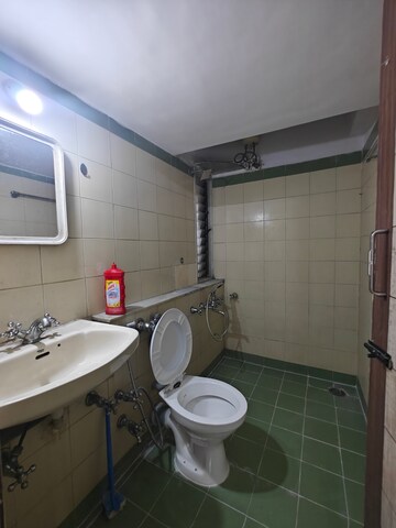 Bathroom in 2 BHK Apartment at Harbour Court, Nerul Sector 19a – for Rent