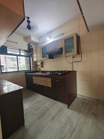 Kitchen in 2 BHK Apartment at Sai Satnam CHS, Nerul – for Rent