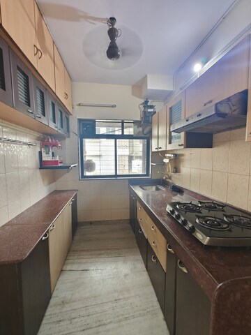 Kitchen in 2 BHK Apartment at Sai Satnam CHS, Nerul – for Rent