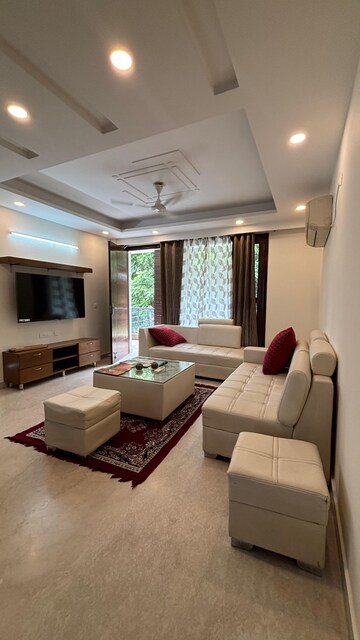 Living Room in 3 BHK Apartment at Conscient Heritage Max, Sector 102 – for Rent