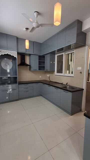 Kitchen in 3 BHK Apartment at Jayabheri The Summit, Narsingi – for Rent
