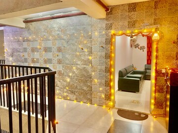 Staircase in 4 BHK Apartment at Gaur City 1st Avenue, Sector 4 Greater Noida – for Rent