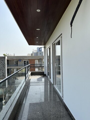Balcony in 3 BHK Builder Floor at Sector 57 – for Rent