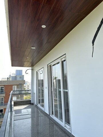 Balcony in 3 BHK Builder Floor at Sector 57 – for Rent
