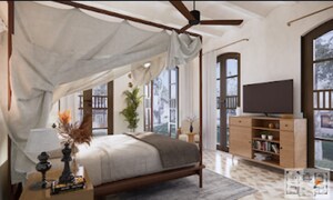 Bedroom in 4 BHK Villa at Siolim – for Sale