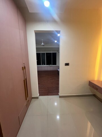 Building Lobby in 4 BHK Villa at Unishire Esplanade, Thanisandra Main Road – for Rent