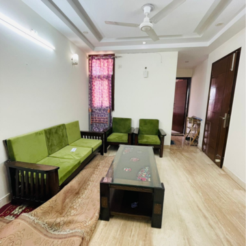 Living Room in 1 BHK Builder Floor at Saket – for Rent