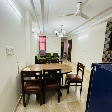 Living Room in 1 BHK Builder Floor at Saket – for Rent