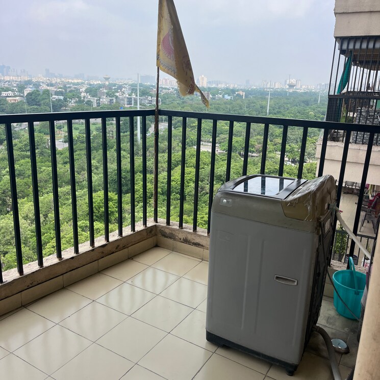 Balcony, gaur-atulyam 3 Bedroom 1300 Sq.Ft. Apartment In Omicron I Greater Noida Greater Noida 8975846