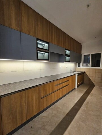 Kitchen in 3 BHK Apartment at DNR Spring Leaf, Koramangala – for Rent