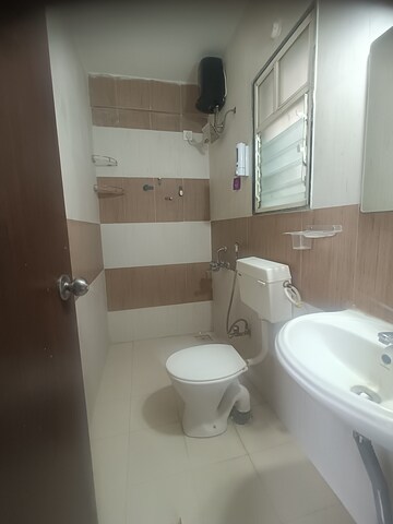 Bathroom in 2 BHK Apartment at Prime Swapnapurti, Handewadi – for Rent