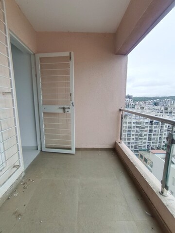 Balcony in 2 BHK Apartment at Urban Skyline Phase 1, Ravet – for Rent