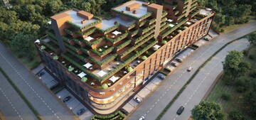  Office Space – Exterior View View at Vastrapur - for Rent