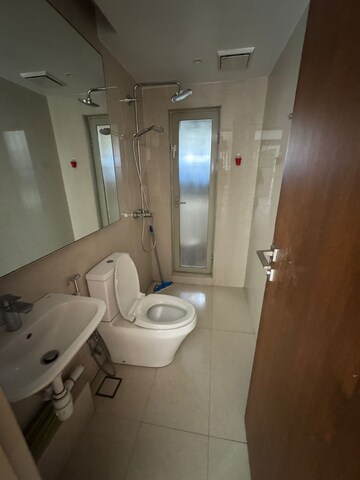 Bathroom in 2.5 BHK Apartment at One Hiranandani Park, Ghodbunder Road – for Rent