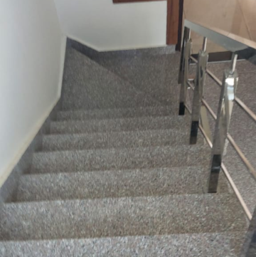 Staircase in 2 BHK Builder Floor at DMD Hometech Awas Yojna, Sector 73 – for Sale
