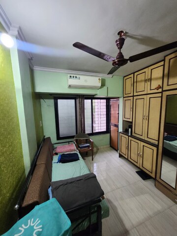 Kitchen in 1 BHK Builder Floor at Baba Sadan CHS, Kopar Khairane – for Sale