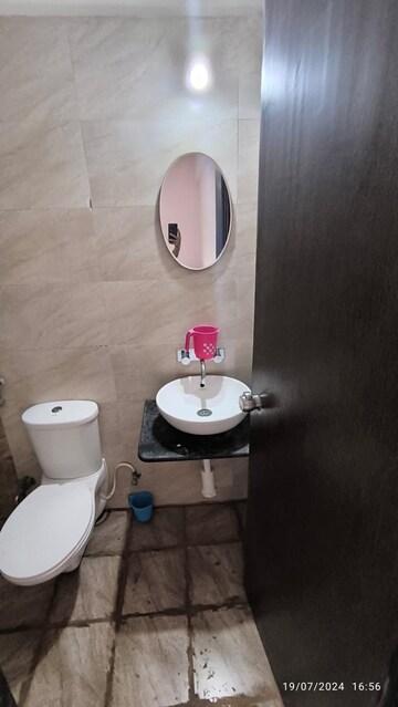 Bathroom in 2 BHK Apartment at Prasun Loreto, Kharadi – for Rent