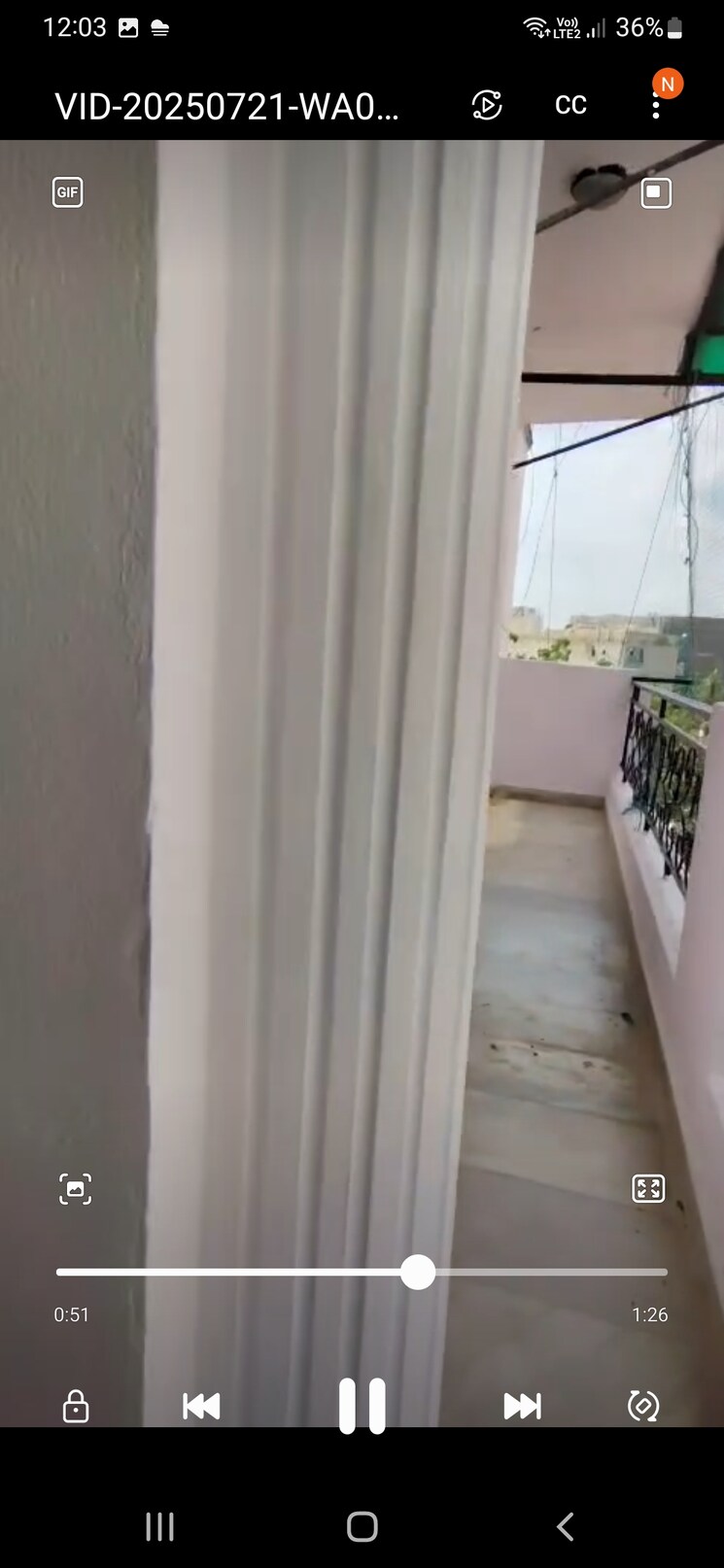 Balcony, malviya nagar 3 Bedroom 1800 Sq.Ft. Builder Floor In Malviya Nagar Delhi 8976158