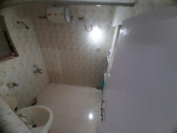 Bathroom in 2 BHK Apartment at Nirman Nisarga, Bhusari Colony – for Rent
