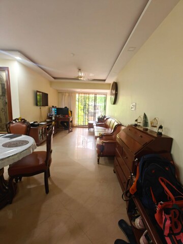 Living Room in 2 BHK Apartment at Satra Rehana Heights CHS, Santacruz West – for Rent