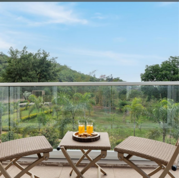 Balcony in 5 BHK Villa at Pavana Lake – for Sale