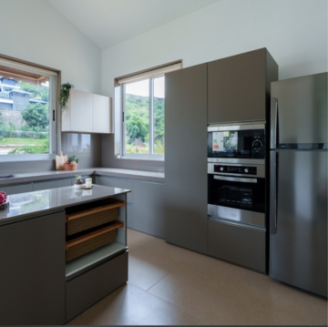 Kitchen in 5 BHK Villa at Pavana Lake – for Sale