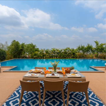 Swimming Pool in 5 BHK Villa at Pavana Lake – for Sale