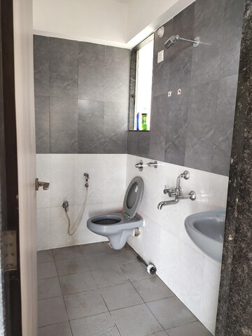Bathroom in 1 BHK Apartment at Crystal Palace CHS Dahisar, Dahisar West – for Rent