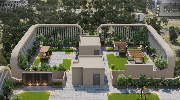 Balcony, kondapur 3 Bedroom 2995 Sq.Ft. Apartment In Kondapur Hyderabad 8976398