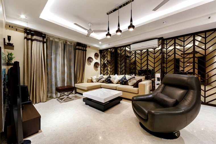 Living Room, puri-diplomatic-residences 4 Bedroom 2750 Sq.Ft. Apartment In Sector 111 Gurgaon 8976435