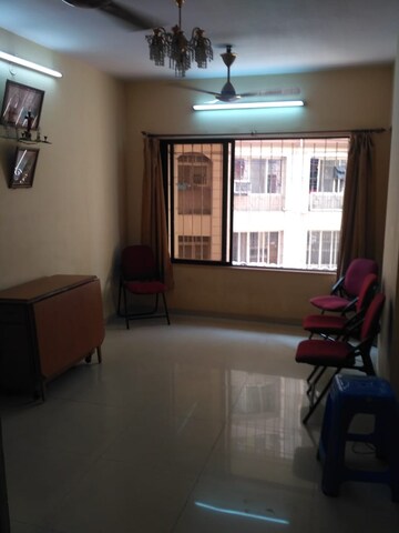 Living Room in 1 BHK Apartment at Narayan Heritage CHS Ltd, Dahisar West – for Rent
