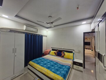 Master Bedroom in 2 BHK Builder Floor at Gurukrupa Marina Enclave, Malad West – for Sale