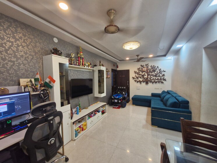 Living Room, gurukrupa-marina-enclave 2 Bedroom 618 Sq.Ft. Builder Floor In Malad West Mumbai 8976457