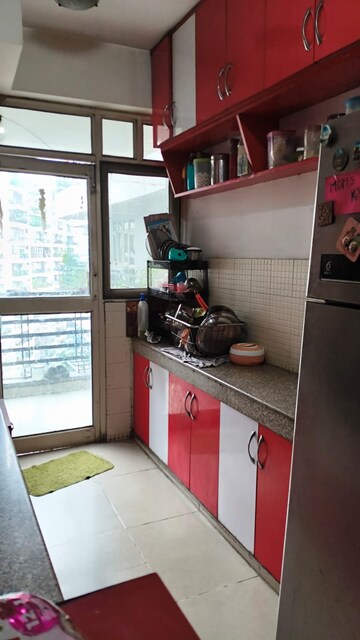 Kitchen in 2 BHK Apartment at GH-7 Crossings Republik, Vijay Nagar – for Rent