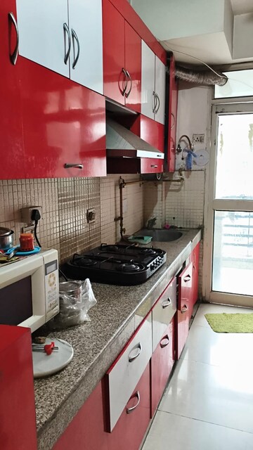 Kitchen in 2 BHK Apartment at GH-7 Crossings Republik, Vijay Nagar – for Rent