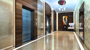 Building Lobby in 4 BHK Apartment at K Raheja Artesia, Worli – for Sale