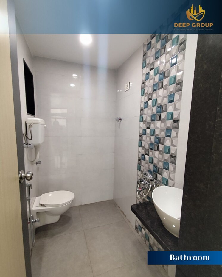 Bathroom, deep-sky 1 Bedroom 444 Sq.Ft. Apartment In Vasai East Palghar 8976530