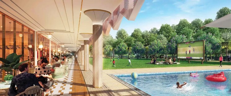 Swimming Pool, sugee-sea-krest 4 Bedroom 4619 Sq.Ft. Apartment In Worli Mumbai 8976509