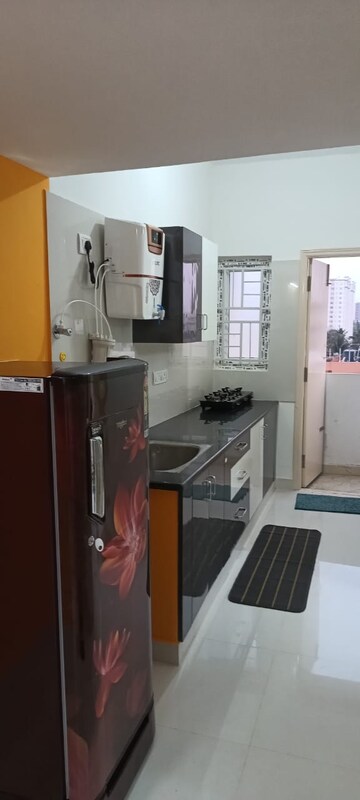 Kitchen in 1 BHK Apartment at Hoodi – for Rent