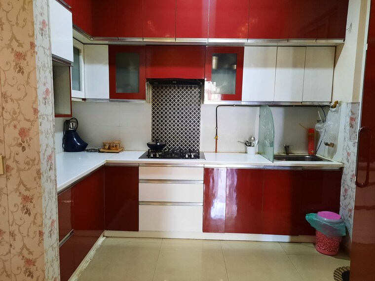 Kitchen, mahagun-mywoods 2.5 Bedroom 1290 Sq.Ft. Apartment In Sector 16c Greater Noida Greater Noida 8976670