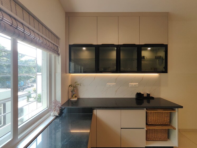 Kitchen, dnr-spring-leaf 4 Bedroom 2200 Sq.Ft. Apartment In Koramangala Bangalore 8976699