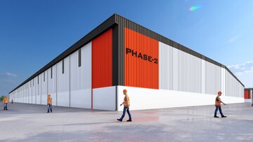  Warehouse – Exterior View View at Ajmer Road - for Rent