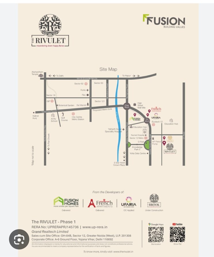 Floor Plan, fusion-the-rivulet 3 Bedroom 1350 Sq.Ft. Apartment In Sector 12 Greater Noida Greater Noida 8976743
