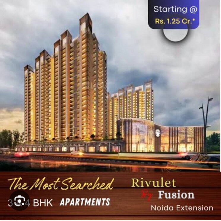 Exterior View, fusion-the-rivulet 3 Bedroom 1350 Sq.Ft. Apartment In Sector 12 Greater Noida Greater Noida 8976743
