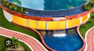 Swimming Pool in 3 BHK Apartment at Fusion The Rivulet, Sector 12 Greater Noida – for Sale