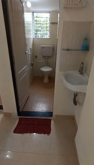 Bathroom in 1 BHK Apartment at Leela Sagar Apartments, Andheri West – for Rent